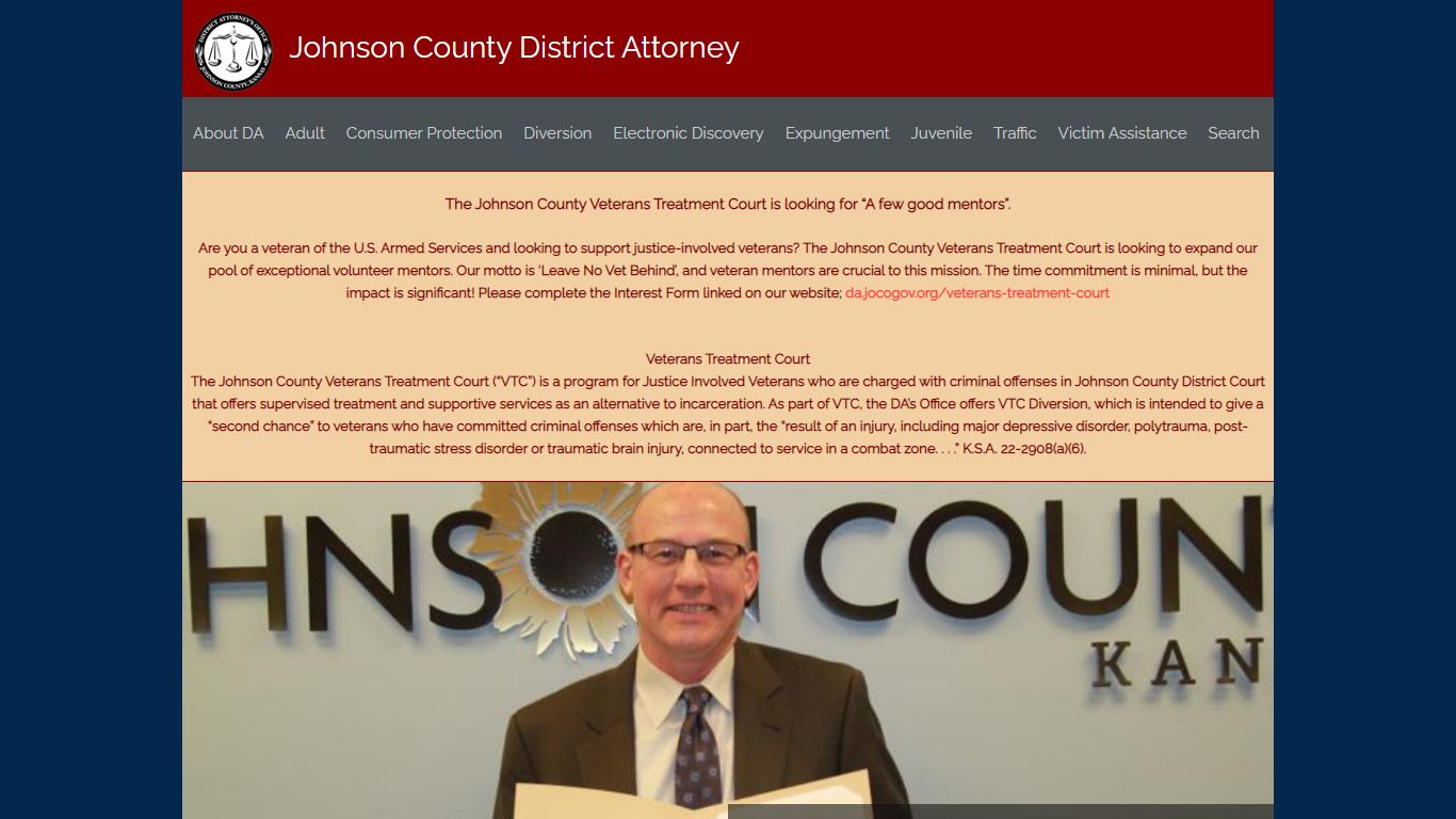 Welcome | Johnson County District Attorney